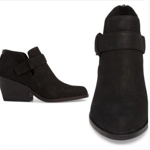 Eileen Fisher Ives suede ankle booties size 6.5